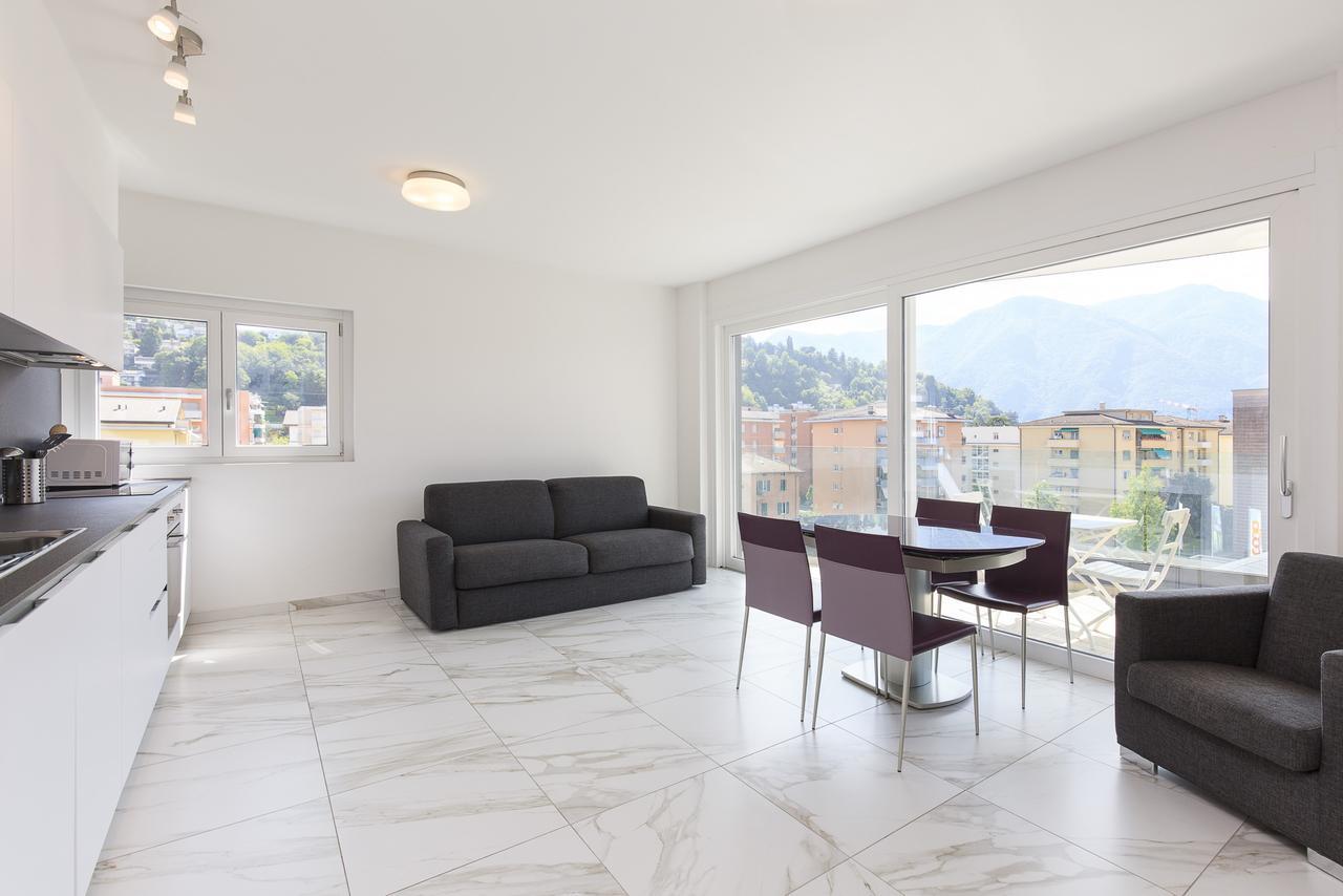 Roggia Apartments By Quokka 360 - Central Flats With Parking Space Lugano Buitenkant foto